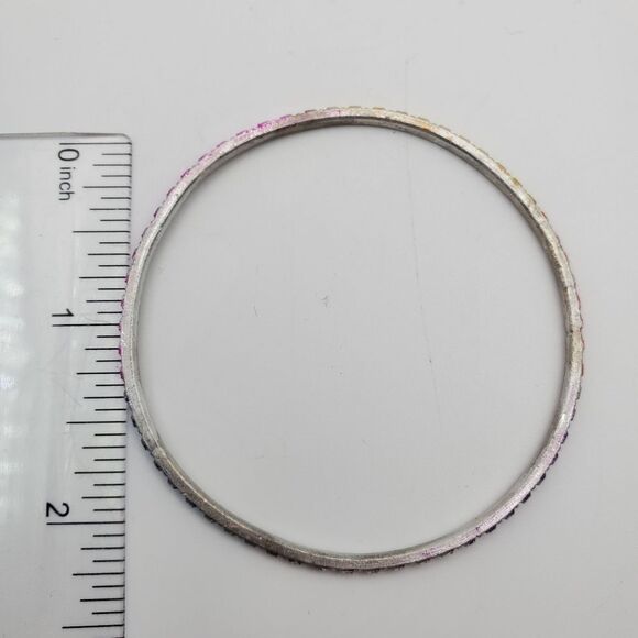 Ombre orange and purple sorbet bracelet childs size B1516 - Picture 3 of 4